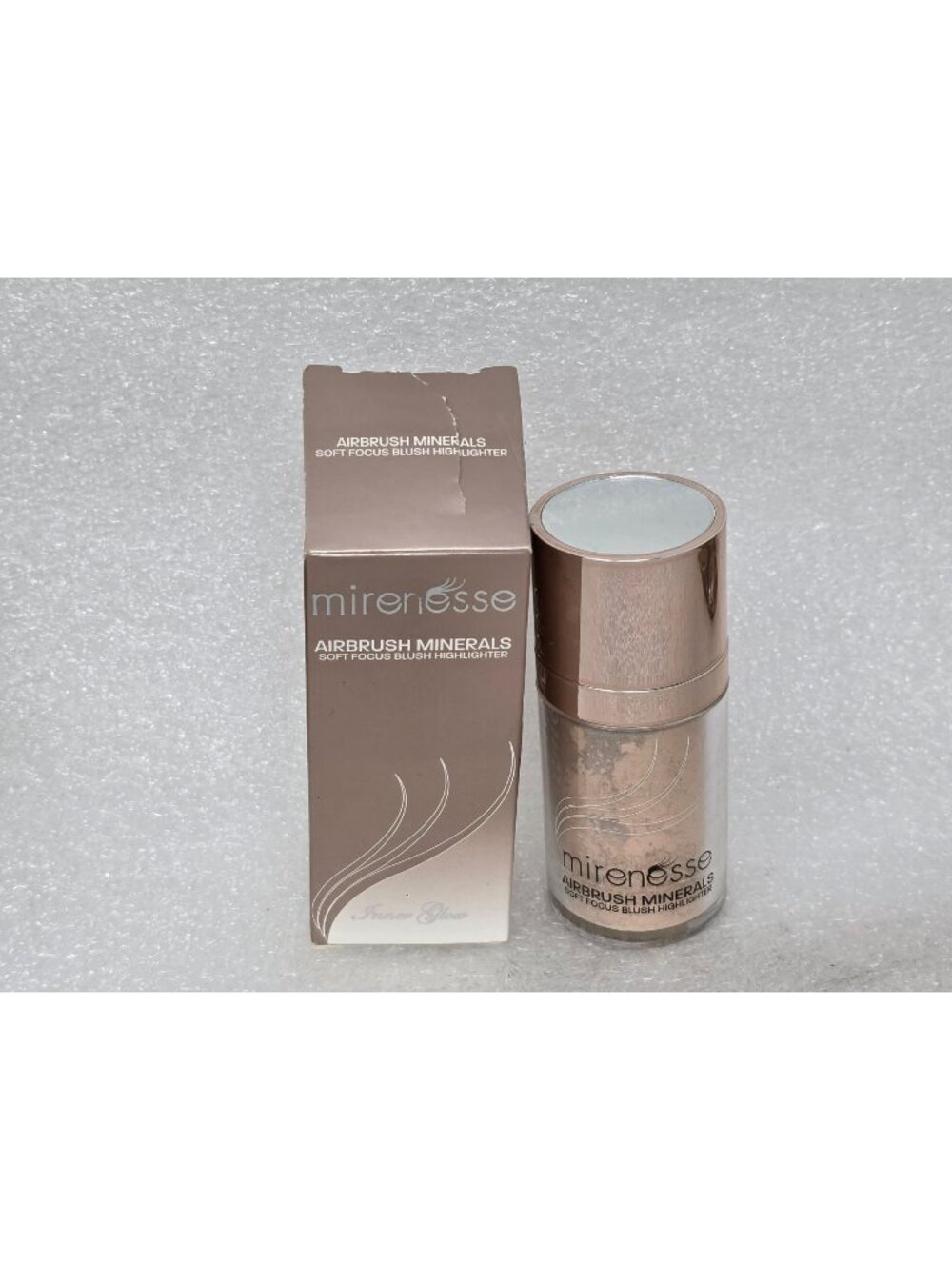 Mirenesse Airbrush Minerals Soft Focus Blush Highlighter Inner Glow 5 Mata Hari